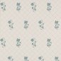 Preview: Berkeley Sprig Tapete von Colefax and Fowler in Teal