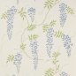 Preview: Grayshott Tapete von Colefax and Fowler in Blue/Green