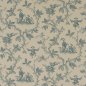 Preview: Toile Chinoise Tapete von Colefax and Fowler in Aqua