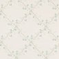 Preview: Trefoil Trellis Tapete von Colefax and Fowler in Aqua