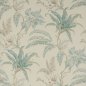 Preview: Woodfern Tapete von Colefax and Fowler in Aqua