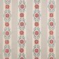 Preview: Theodore Tomato/Blue – Stoff von Colefax and Fowler
