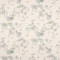Preview: Yvette Ivory/Aqua – Stoff von Colefax and Fowler