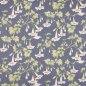 Preview: Yvette Navy Blue – Stoff von Colefax and Fowler