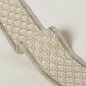 Preview: Andorra Braid Beige – Bestickte Borte von Colefax and Fowler