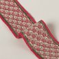 Preview: Andorra Braid Red – Bestickte Borte von Colefax and Fowler
