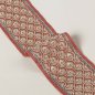 Preview: Andorra Braid Terracotta – Bestickte Borte von Colefax and Fowler