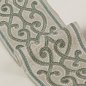 Preview: Aragon Braid Green – Breite Zierborte von Colefax and Fowler