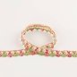Preview: Arlington Archive Fan Edge Pink/Green – Fächerborte von Colefax and Fowler