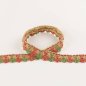 Preview: Arlington Archive Fan Edge Red/Green – Fächerborte von Colefax and Fowler