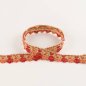 Preview: Arlington Archive Fan Edge Tomato – Fächerborte von Colefax and Fowler