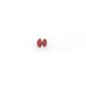 Preview: Arlington Button Tuft Tomato – Tuft-Knopf von Colefax and Fowler