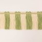 Preview: Arlington Cut Fringe Leaf Green – Schnittfranse von Colefax and Fowler