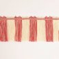 Preview: Arlington Cut Fringe Pink – Schnittfranse von Colefax and Fowler