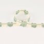 Preview: Arlington Fan Edge Aqua – Fächerborte von Colefax and Fowler