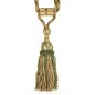 Preview: Arlington Tassel Tieback Green – Quastenraffhalter von Colefax and Fowler