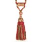 Preview: Arlington Tassel Tieback Red/Green – Quastenraffhalter von Colefax and Fowler