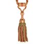 Preview: Arlington Tassel Tieback Tomato/Olive – Quastenraffhalter von Colefax and Fowler