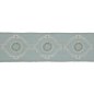 Preview: Delano Classic Braid Aqua – Bestickte Borte von Colefax and Fowler