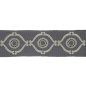 Preview: Delano Classic Braid Charcoal – Bestickte Borte von Colefax and Fowler