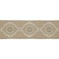 Preview: Delano Classic Braid Sand – Bestickte Borte von Colefax and Fowler
