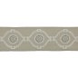 Preview: Delano Classic Braid Stone – Bestickte Borte von Colefax and Fowler