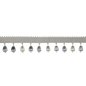 Preview: Delano Drop Fringe Old Blue – Perlenfranse von Colefax and Fowler