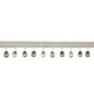 Preview: Delano Drop Fringe Stone – Perlenfranse von Colefax and Fowler