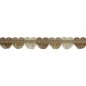 Preview: Delano Fan Edge Sand – Fächerborte von Colefax and Fowler