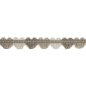 Preview: Delano Fan Edge Stone – Fächerborte von Colefax and Fowler