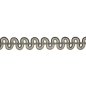 Preview: Delano Gimp Braid Charcoal – Gimpe-Borte von Colefax and Fowler