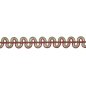 Preview: Delano Gimp Braid Red/Green – Gimpe-Borte von Colefax and Fowler