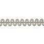 Preview: Delano Gimp Braid Stone – Gimpe-Borte von Colefax and Fowler