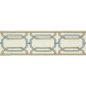 Preview: Delano Octagon Braid Aqua – Bestickte Borte von Colefax and Fowler