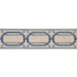 Preview: Delano Octagon Braid Navy – Bestickte Borte von Colefax and Fowler