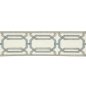 Preview: Delano Octagon Braid Old Blue – Bestickte Borte von Colefax and Fowler
