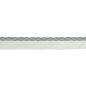 Preview: Delano Small Braided Rope Old Blue – Geflochtene Kordel mit Flansch von Colefax and Fowler