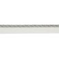 Preview: Delano Small Braided Rope Stone – Geflochtene Kordel mit Flansch von Colefax and Fowler