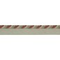 Preview: Delano Small Rope Red/Green – Kordel mit Flansch von Colefax and Fowler