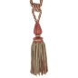 Preview: Delano Tassel Tieback Red/Green – Quastenraffhalter von Colefax and Fowler