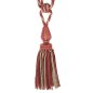 Preview: Delano Tassel Tieback Red – Quastenraffhalter von Colefax and Fowler