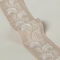 Preview: Feather Braid Beige – Bestickte Borte von Colefax and Fowler