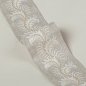 Preview: Feather Braid Silver – Bestickte Borte von Colefax and Fowler