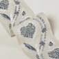 Preview: Florinda Braid Blue – Bestickte Borte von Colefax and Fowler