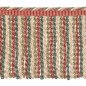 Preview: Lansdowne Bullion Fringe Red/Forest – Bullionfranse von Colefax and Fowler