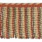 Preview: Lansdowne Bullion Fringe Tomato/Olive – Bullionfranse von Colefax and Fowler