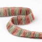 Preview: Lansdowne Cut Ruche Red/Forest – Schnittruche von Colefax and Fowler