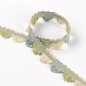 Preview: Lansdowne Fan Edge Aqua/Leaf – Fächerborte von Colefax and Fowler