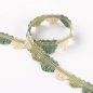 Preview: Lansdowne Fan Edge Green – Fächerborte von Colefax and Fowler