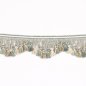 Preview: Lansdowne Scalloped Tassel Fringe Old Blue – Bogenquastenfranse von Colefax and Fowler